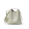Winter New Women's Bag Large Capacity Bucket Genuine Leather Women's Bag One Shoulder Versatile Cowhide Diagonal Straddle Bag 