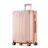 24 inch aluminum frame trolley box, universal wheel travel box, women's luggage, retro 20 inch student password box, wholesale luggage 