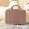 Mini travel box, small 14 inch makeup bag, personalized and fashionable women's handbag, lightweight short distance travel bag 