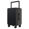 A large capacity wide pull rod suitcase for delivery, business fashion pull rod suitcase, USB charging, silent travel suitcase for women 