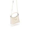 Button in the bag, underarm bag, niche design, minimalist top layer cowhide handbag, genuine leather crossbody bag 