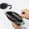 Women's Handheld Wallet Long Zipper Handheld Multi functional Phone Bag Solid Color Large Capacity Zero Wallet 