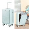 24 inch suitcase with side opening lid, female front opening lid, trolley box, 20 male boarding chassis, universal wheel travel box, factory supplied directly 