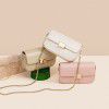 Korean niche tofu small bag, crossbody bag, genuine leather women's bag, 2023 new fashionable and versatile chain, single shoulder small square bag 