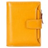 Genuine leather wallet women's short multi-functional zipper women's wallet large capacity card clip zero wallet 