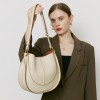 Cowhide crossbody bag for women's bag design, new trendy single shoulder saddle bag, genuine leather bag for women's bags 