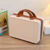 Mini travel box, small 14 inch makeup bag, personalized and fashionable women's handbag, lightweight short distance travel bag 