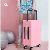 Macaron color high aesthetic luggage, universal wheels, silent wide pull rod box, 24 inch TSA password box, large travel box 