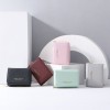 Women's Wallet Cross Pattern Leather Clip Zipper Short Three Fold Wallet Student Zero Wallet Wallet 