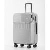 Zipper suitcase for women, small 20 inch boarding, lightweight trolley case, 24 travel case for men 