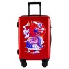 24 inch suitcase with Chinese style and 20 inch suitcase with cartoon pattern printing and password travel box 