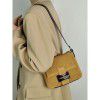 Postman bag, versatile autumn and winter cowhide small square bag, fashionable and retro high-end single shoulder crossbody bag 