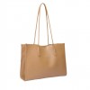 Genuine leather tote bag, new niche cowhide soft leather bucket bag, commuting bag, shoulder bag, women's large capacity, versatile 