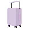 A large capacity wide pull rod suitcase for delivery, business fashion pull rod suitcase, USB charging, silent travel suitcase for women 