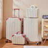 Luggage, female student Korean version, suitcase, password, travel suitcase, leather suitcase, large capacity 