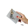 Student Small Wallet Mini Cute Card Bag Fashionable Three Fold Zero Wallet Wallet Wallet Leather Clip 