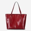 Large bag women's fashionable shoulder bag, commuting tote bag, cowhide handbag, large capacity women's bag 