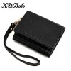 New Wallet Women's Short Multi functional Head Layer Cowhide Coin Bag Zero Wallet Keychain 
