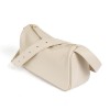 Fashionable leather bag, cowhide women's bag, high-end single shoulder crossbody bag, versatile commuting pillow bag 