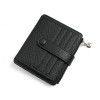 Wallet Women's Zipper Zero Wallet Cowhide Buckle Multi Card Card Bag 