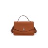 Genuine leather hand-held shoulder bag for women, autumn and winter crossbody bag, mailman's headband layer 