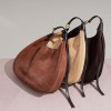 A niche design handbag mother bag for autumn and winter, new retro velvet single shoulder bag, cowhide tote bag, large capacity 