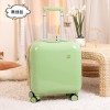 18 inch small lightweight luggage, fashionable short distance boarding password box, universal wheel student travel trolley box 