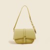 Genuine leather women's bag, saddle bag, new commuting high-end feeling, cowhide niche design bag, crossbody bag 