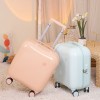 18 inch small lightweight luggage, fashionable short distance boarding password box, universal wheel student travel trolley box 