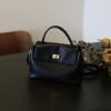 Head layer cowhide autumn and winter new color soft cowhide versatile hand-held one shoulder crossbody women's bag 