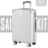 24 inch aluminum frame trolley box, universal wheel travel box, women's luggage, retro 20 inch student password box, wholesale luggage 