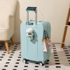 Student suitcase female 24 inch multifunctional travel box with cup holder 26 inch trolley box password box male 