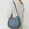 Cowhide crossbody bag for women's bag design, new trendy single shoulder saddle bag, genuine leather bag for women's bags 