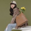 Tote bag, genuine leather one shoulder women's bag, bags bag, large capacity, high-end feeling, niche commuting bag, underarm bag 
