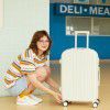 Luggage box, female trolley box, male sturdy and durable, student universal wheel password, travel box, leather box 