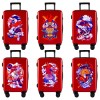 24 inch suitcase with Chinese style and 20 inch suitcase with cartoon pattern printing and password travel box 