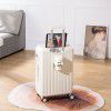 Multi functional luggage with cup holder, 24 inch sturdy and durable, trolley case, 20 inch luggage case, travel box 