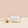 Small Design Bag for Women 2023 New Genuine Leather Women's Bag Minimalist Texture Single Shoulder Pudding Bag French Underarm Bag 