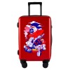 24 inch suitcase with Chinese style and 20 inch suitcase with cartoon pattern printing and password travel box 