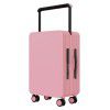 Macaron color high aesthetic luggage, universal wheels, silent wide pull rod box, 24 inch TSA password box, large travel box 