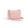 Chain One Shoulder Small Square Bag 2023 New Simple and High end Genuine Leather Women's Bag Fashionable and Unique Organ Bag Crossbody Bag 