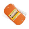 Genuine leather wallet, women's fashionable folding small wallet card bag, mini top layer cowhide zero wallet 