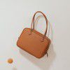 Minimalist and sophisticated retro hand pillow bag for women's commuting versatile leather feather bag 
