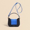 Women's small bag, mobile phone bag, hand-held crossbody bag, women's contrasting color niche design, women's bag, simple commuting shoulder bag 