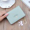 Small Wallet Women's Short Wallet Women's Student Fashion Soft Leather Tassel Zipper Change Card Bag 
