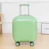 18 inch luggage, candy colored small trolley box, lightweight boarding case, silent universal wheel travel box 