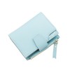 Women's wallet short with zipper, multi slot wallet, 30% discount, women's fashionable change wallet 