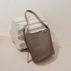 Retro bucket bag autumn and winter new niche minimalist mother and child bag versatile casual large capacity crossbody shoulder bag 