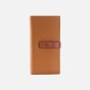 Head layer cowhide long wallet with large capacity for high-end storage, portable genuine leather wallet for women 