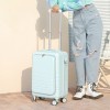 Front open lid trolley box, 20 inch universal wheel travel box, box mounted, side open lid, 24 inch luggage box, directly supplied by female factory 